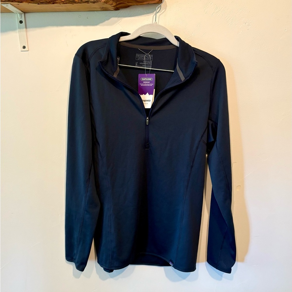 Patagonia Medium Weight Zip Neck Capilene NWT Size L